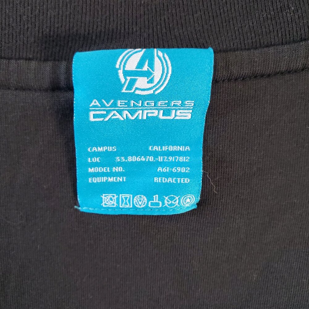 Disneyland Marvel's Avengers Campus Quinjet Division Men's T-shirt Size XL - Picture 4 of 7
